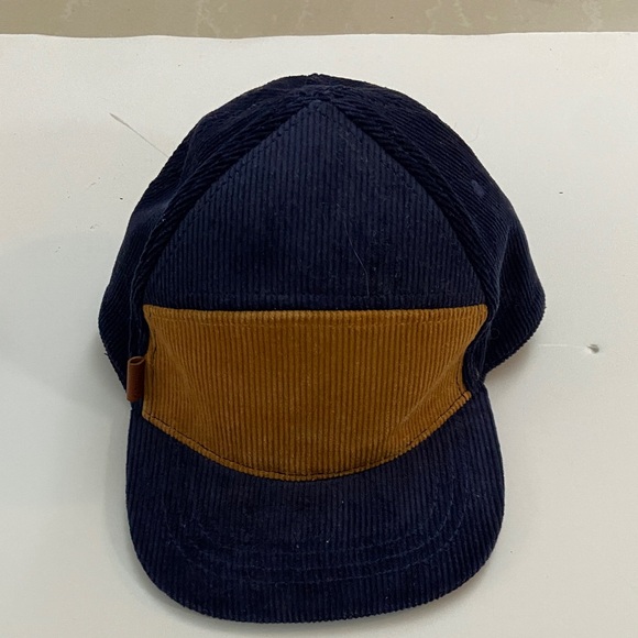Old Navy Navy and Tan Corduroy Cap - Picture 1 of 3